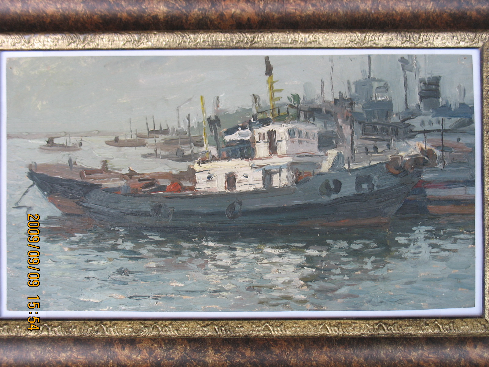 烟台雕塑之老烟台系列-泊